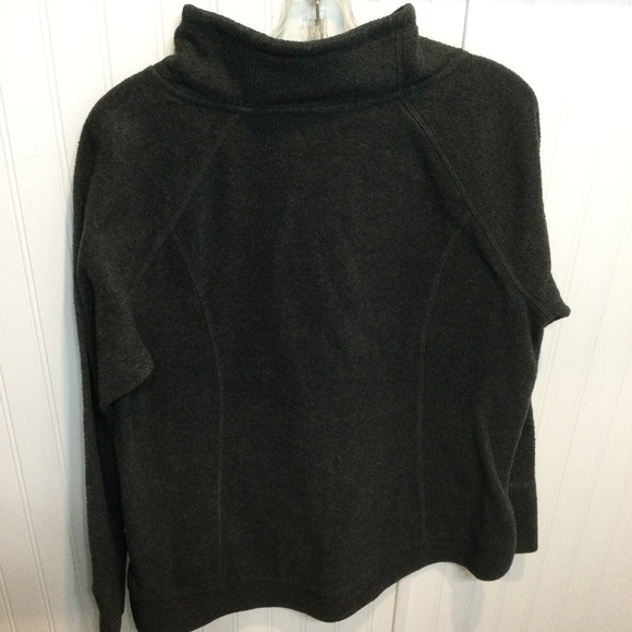 Xersion Dark Gray Fleece Slip Over Pockets in Front Tailored Comfy Size XL - Picture 6 of 8